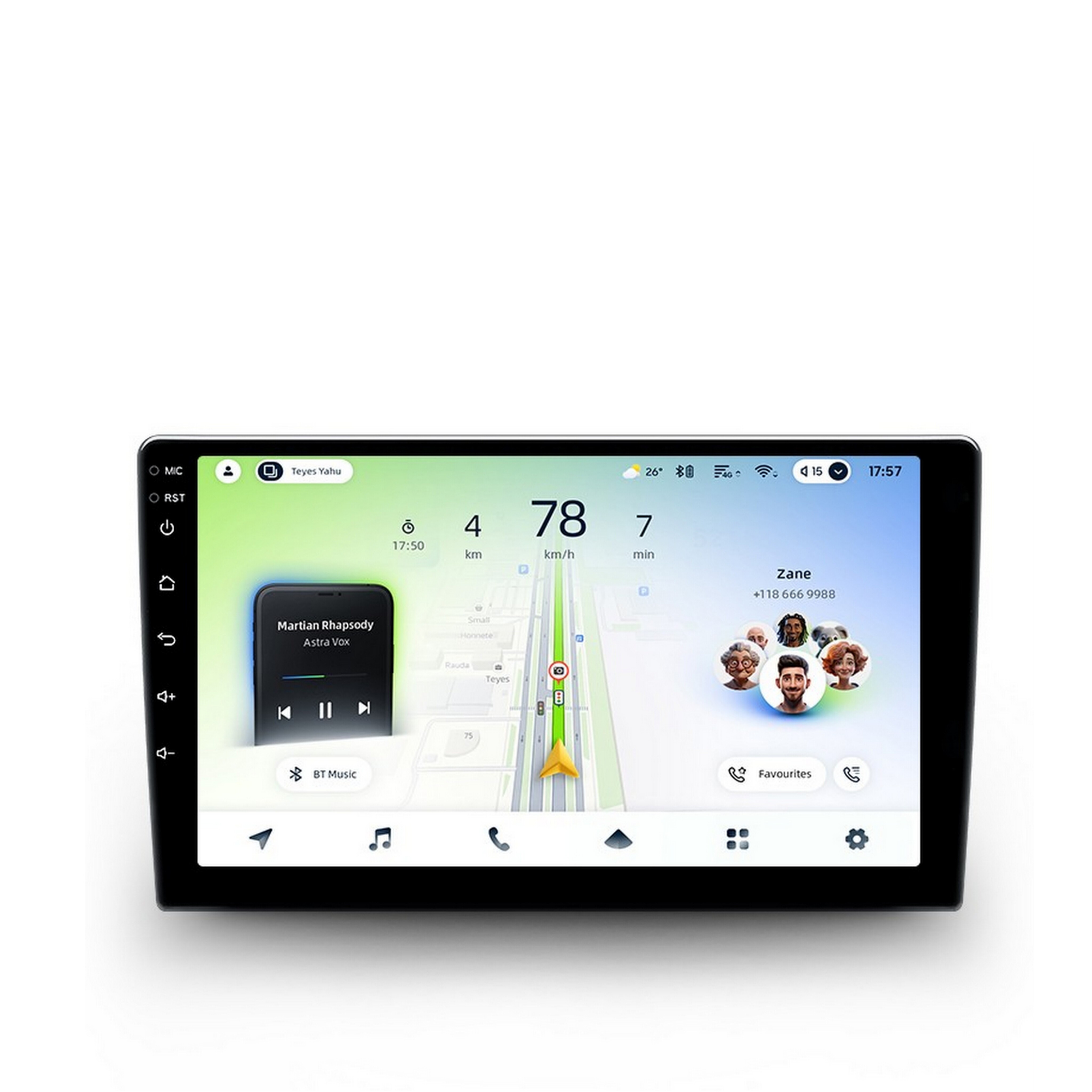TEYES | CC4L  10" 4-64 | Android 14,  дисплей 10 " Wi-Fi, 4G USB, BT, память 6-64 Гб| превью 1