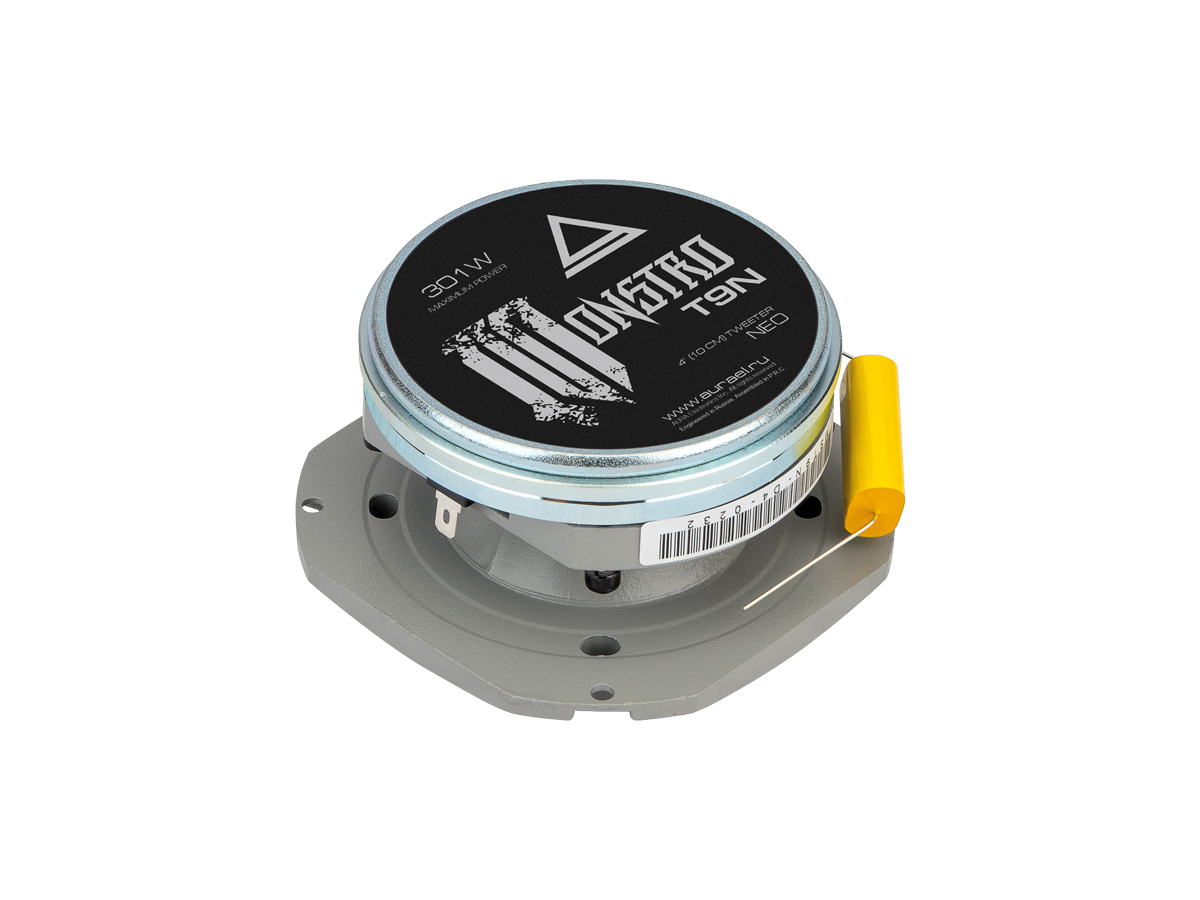 AurA | MONSTRO-T9N | ВЧ 4" (10cm), НЕОДИМ, ПАРА, 4 Ом, 251/501w, 119db, 2000Hz - 22kHz | 7