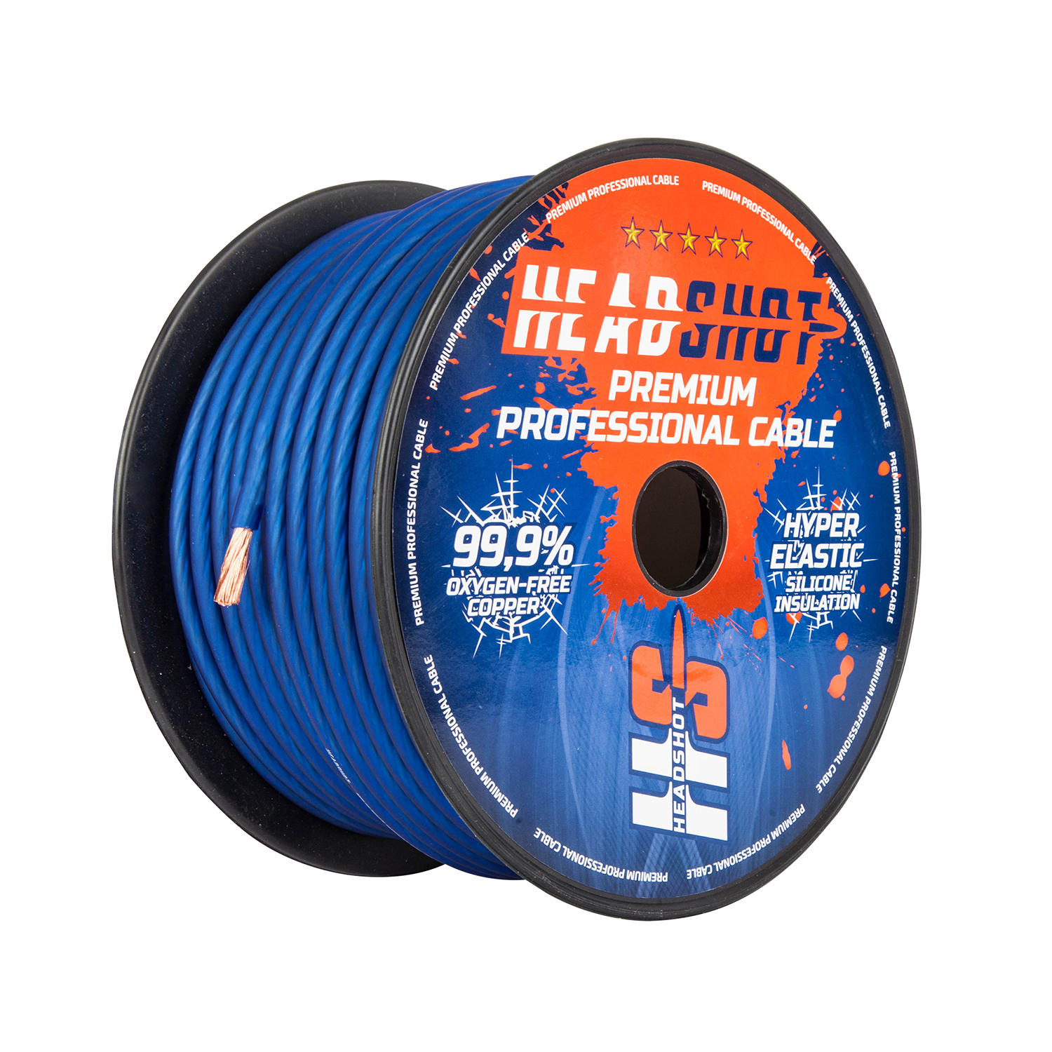 KICX | HEADSHOT POFC 8050B | OFC  8GA  МЕДЬ 8,35 кв. Синий  БУХТА 50м., цена за БУХТУ | превью 1