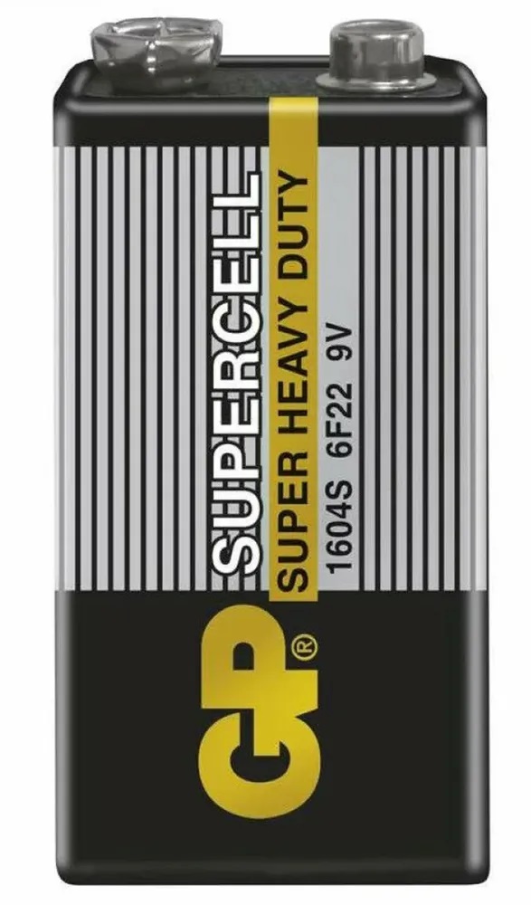 Батарейка | (Крона) 6F22 S GP|  Крона Supercell | превью 1