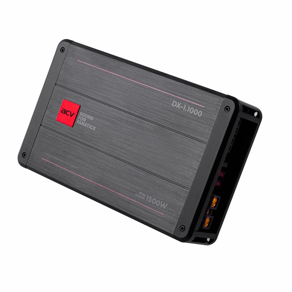 ACV | DX-1.1000 V4 | 1000вт/1канал 2-1ом/BassBoost/D-class | 5