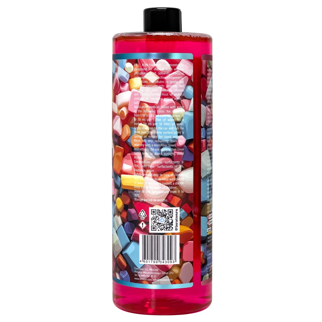 LERATON | A1 | Шампунь для ручной мойки LERATON A1 1л | превью 3