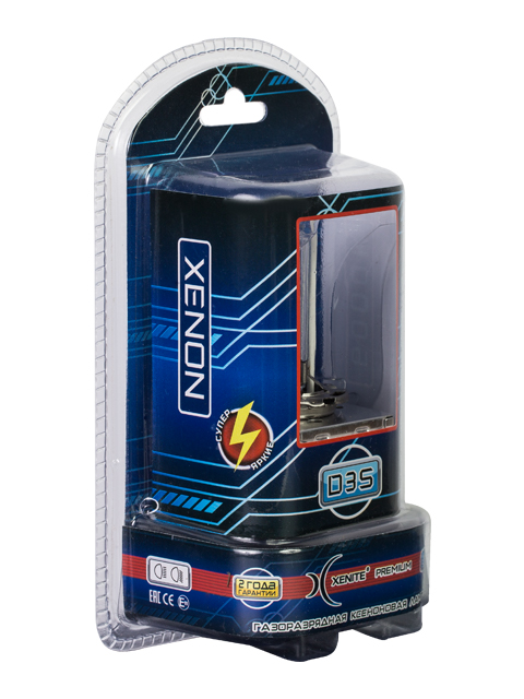 XENITE | PREMIUM D3S 4300K | Комплект 1шт D3S 4300K , яркость+20% | 4