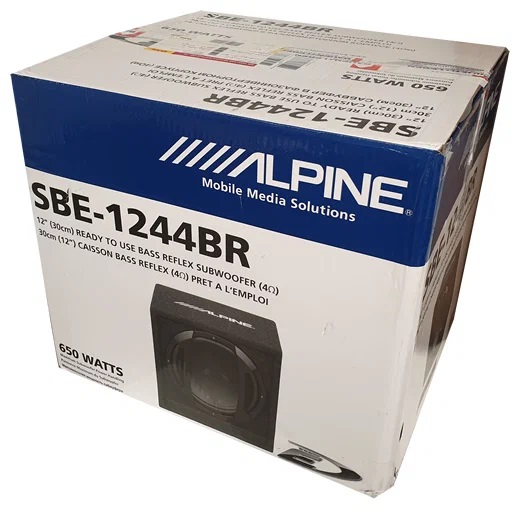 Alpine | SBE-1244BR | V /  корп. саб с фазоинв. 300W RMS 450W Max | превью 3