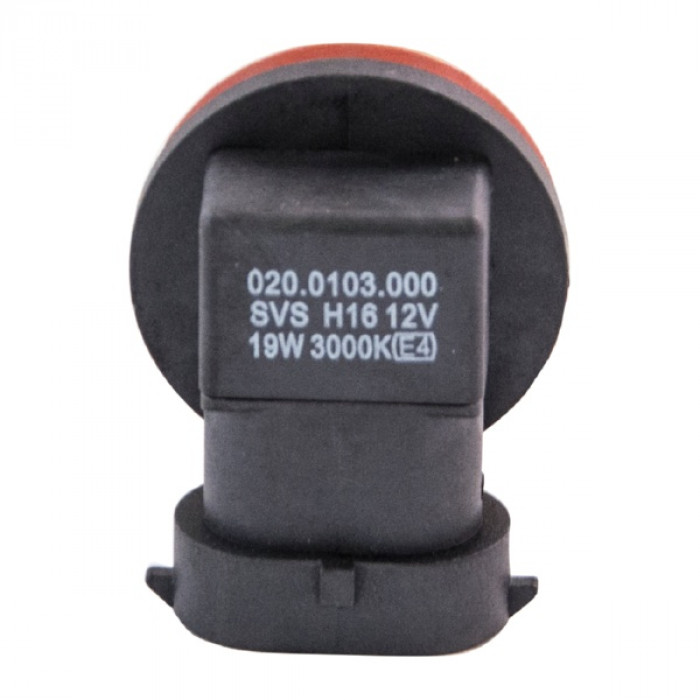 SVS    | H16 0200103000 YELLOW  3000K | Лампа H16 12V 19W + W5W  Комплект | 4