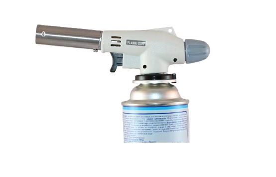 Газовая горелка | 920 | Газовая горелка пьезоподжиг белая №920| превью 2