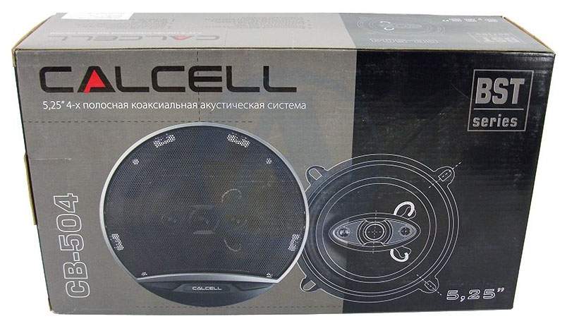 Calcell | CB-504 | 13 см, 40/150 Вт, 4 полосн,  | 4