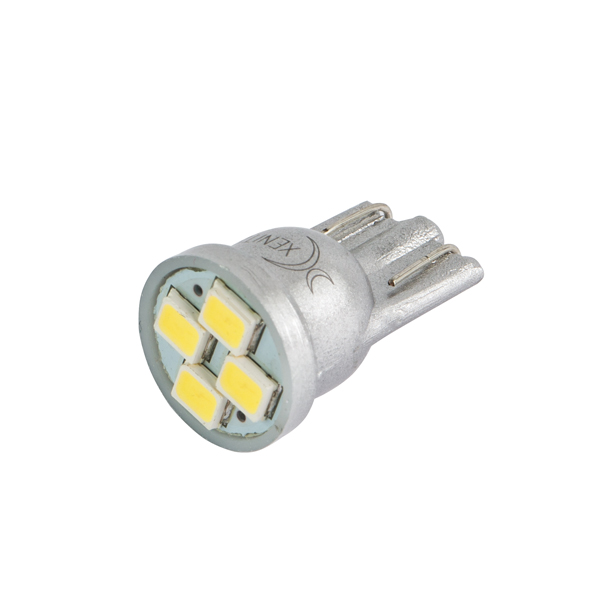 XENITE   | T10 W5W T406 | 4SMD Диодная лампа без цоколя , 80Lm 12V, белая уп.2шт | превью 2