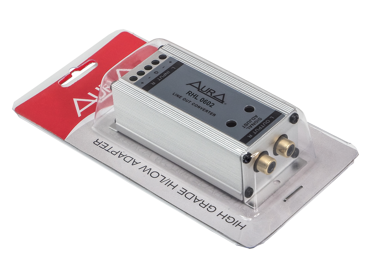 AurA | RHL-0602 | Конвертор уровня, 2 канала, High quality, силовой вход - RCA выход | превью 2