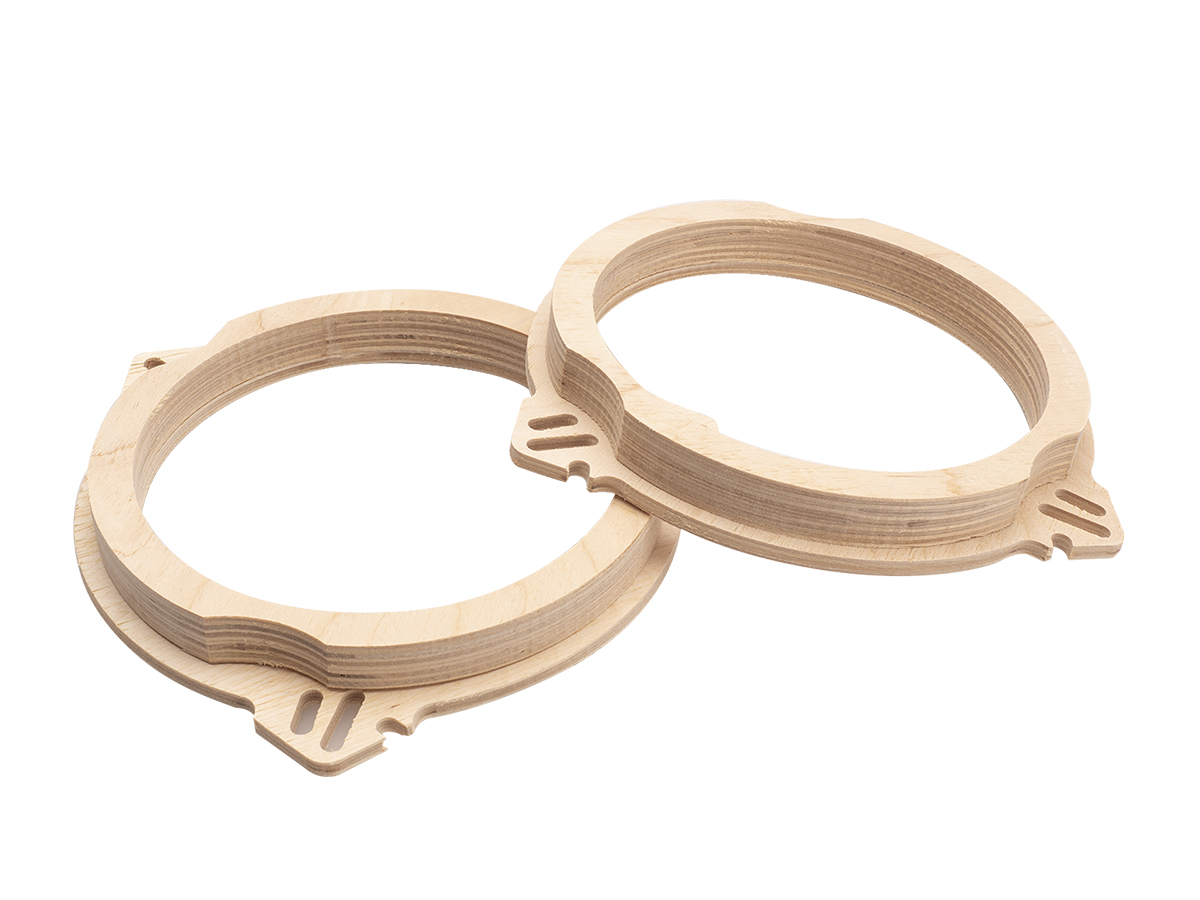 AURA | RNG-TY.6PW | Кольцо прост. для автомобилей TOYOTA Фанера ( универсальное ) ПАРА | превью 1