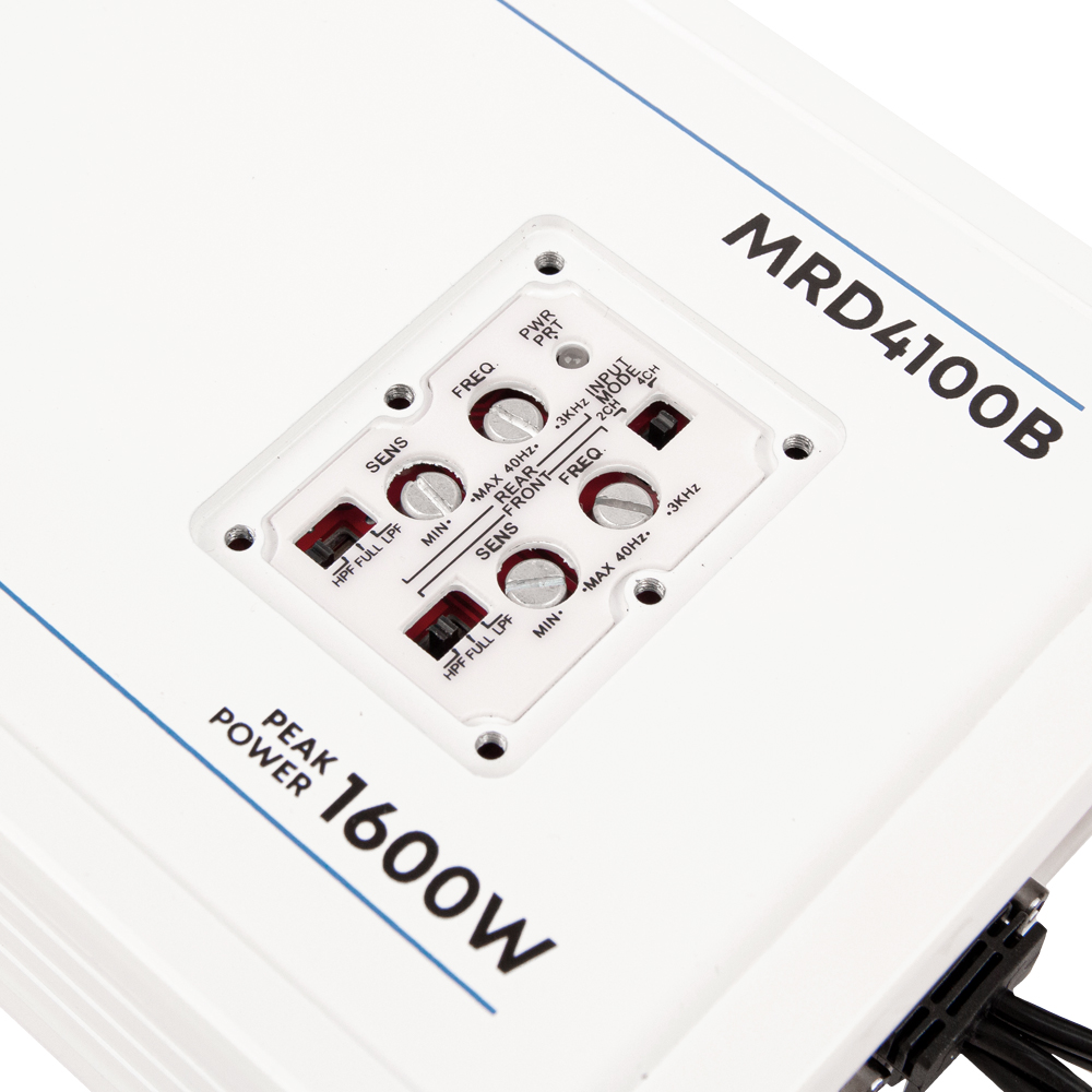 ACV | MRD4100B | морской влагозащищенный усилитель/ 4*100Вт/4-3-2 канал/4-2Ом | 4