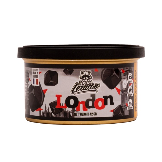 LERATON | London | Ароматизатор для автомобиля в банке (Black Ice/Чёрный лёд) | превью 1