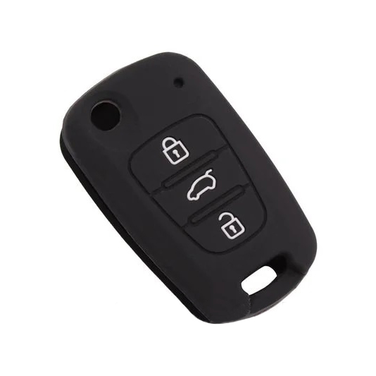 Чехол Силикон | KIA-01 | 3кнопки Силиконовый чехол для выкидного ключа КИА 3кнопки | превью 1