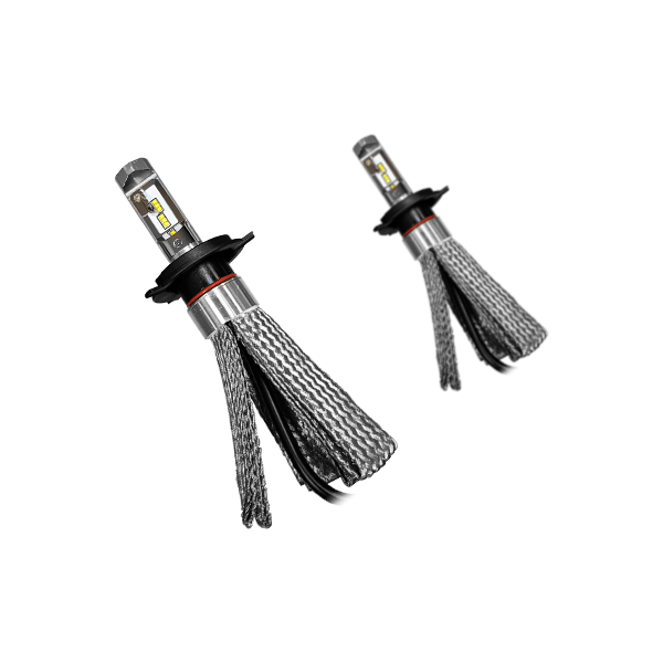 Sho-me | G7 LH-H4 H/L | c/д PHILIPS LUXEON ZES,3500 люмен,24вт,5000 К CANBUS | 1