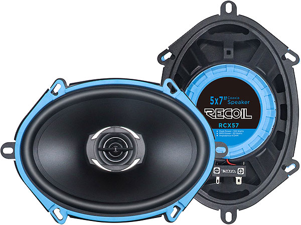 Recoil | RCX57 | 2-х пол. коакс., 5x7" , 3.2 Ом, 95-20000 Гц, RMS/Peak - 50W/100W | 1