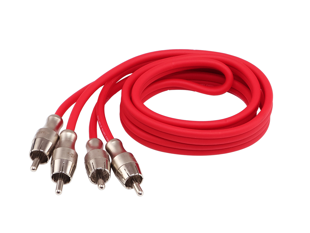 AurA | RCA-B21 SE | RCA-кабель 1 метр, 2 канала, бескислородная медь (OFC), двойной экран | превью 1