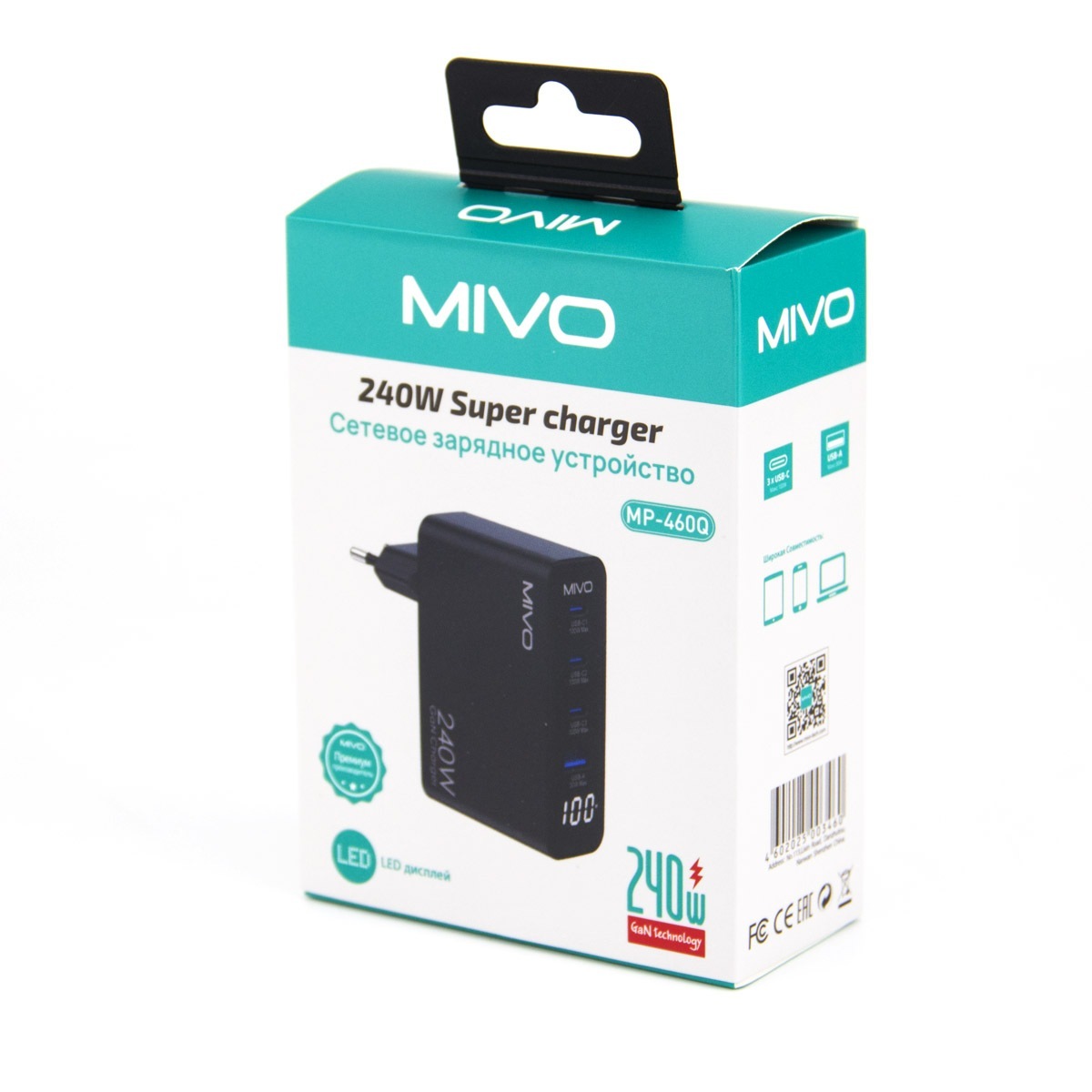 Mivo | MP-460Q | Сетевое ЗУ  | превью 3