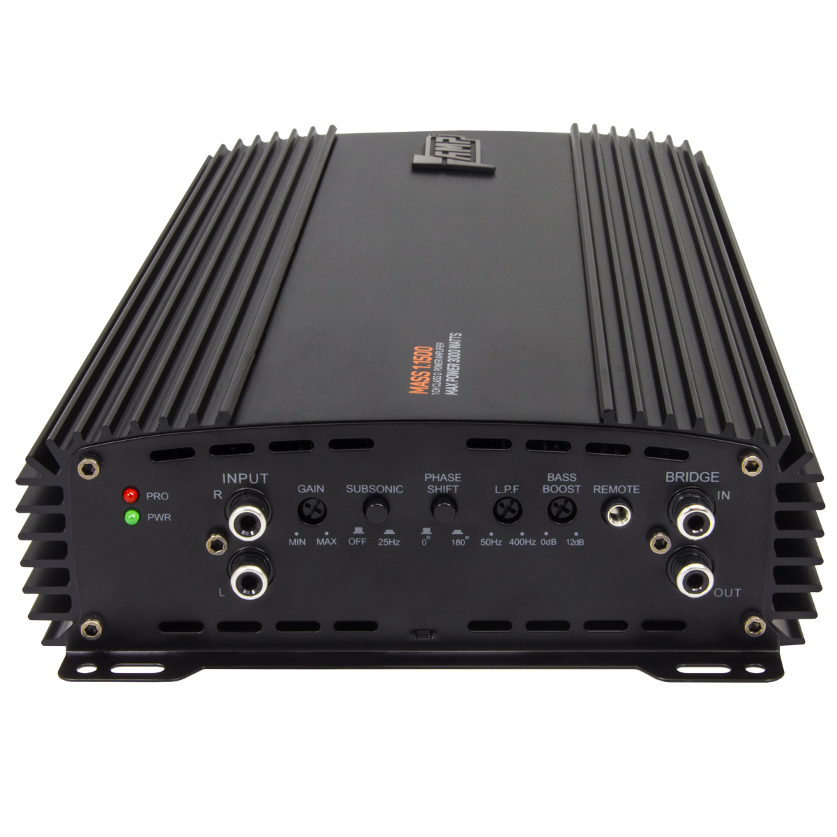 AMP | MASS 1.1500 | 1-кан, класс D, мощность RMS 1500 Вт х1 ( 1 Ом ), 930Втх1 ( 2 Ом ) | превью 3