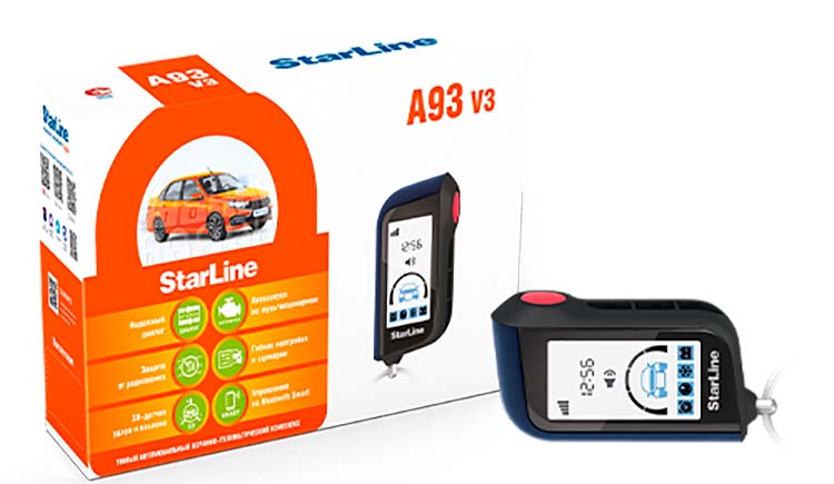 StarLine | A93 V3 BT ECO | ЖК брелок( нет ДОП БР) , ЗАПУСК  | превью 1