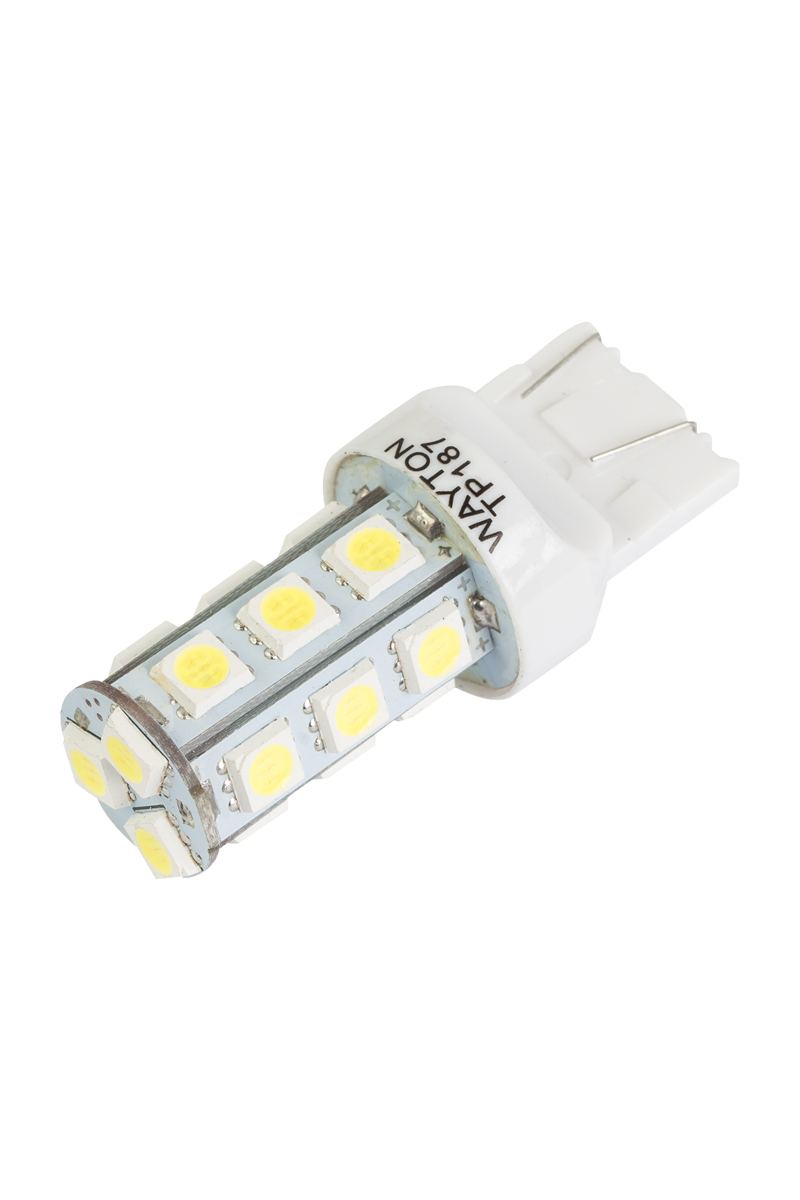 WAYTON |  T20 W21/5W | TP187  18SMD Диодная лампа без цоколя, 5000K, белая уп.1шт | превью 2