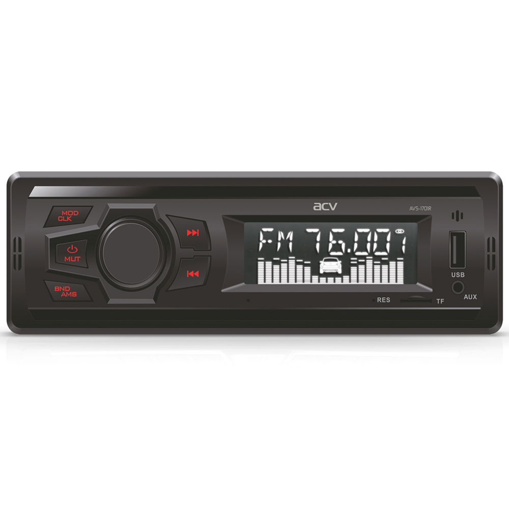 ACV | AVS-1701R | 4*15/USB/SD /FM/AUX ,красная подсветка | превью 1
