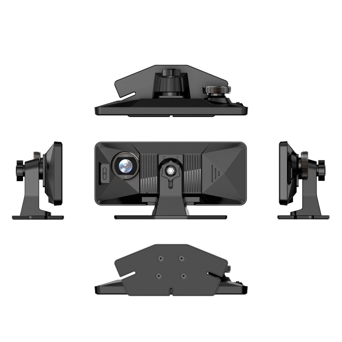 Eplutus | DVR 940 | Зеркало 2 камеры,  Full HD1920x1080, 170гр.,Wi-Fi 7" экран сенсорный | 5
