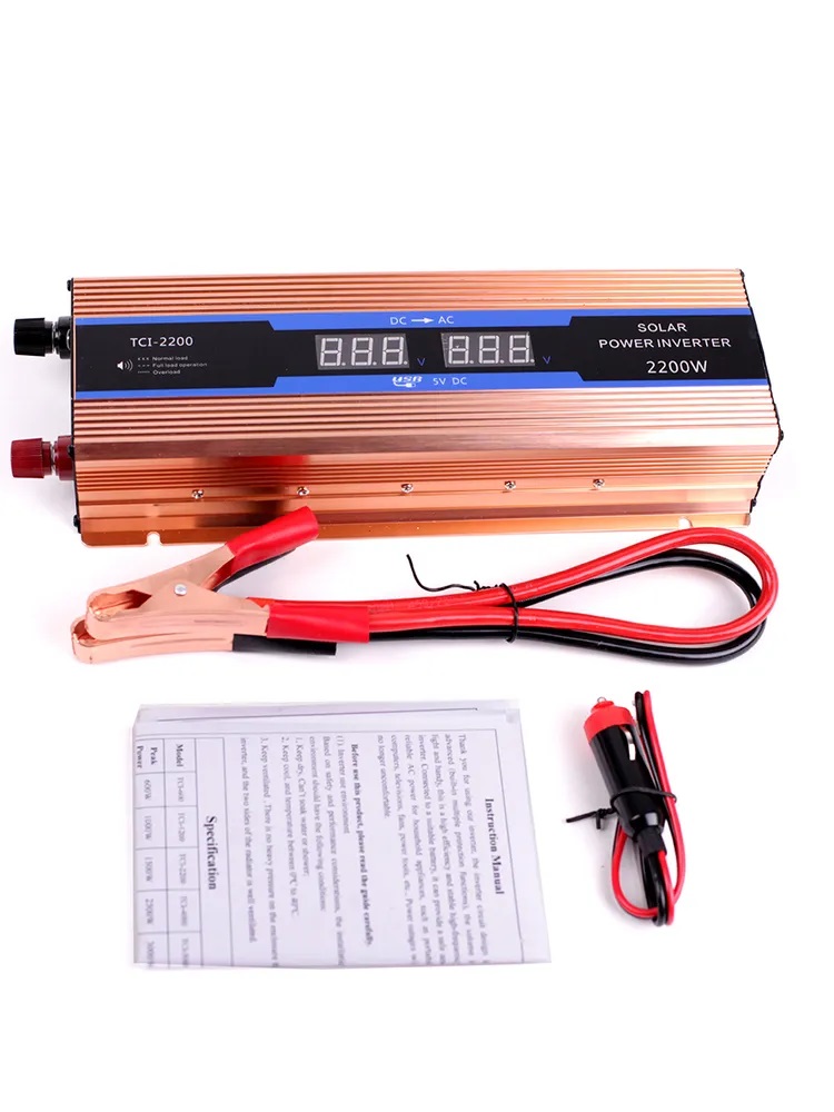 TAKARA | TCL-2200-12 | преобразователь напряжения 12-220Вольт, 2200W | 4