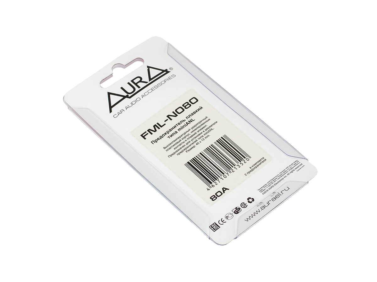AurA | FML-N080 | Предохранитель Мини ANL 80А, 2 штуки | превью 3