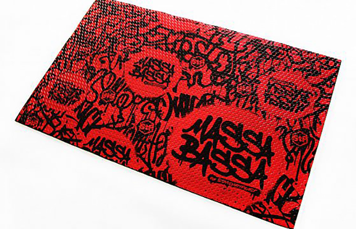 STP | Massa Bassa | Вибродемпфирующий материал 0.75x0.47 , гофроящик+пленка 5 лист/уп. | превью 2