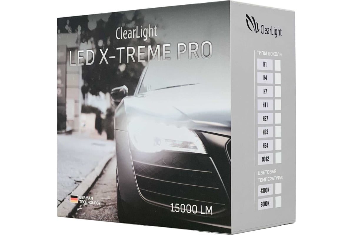 Clearlight | LED X-Treme PRO H7 | Лампа LED X-Treme PRO H7 90W.,15000 Lm., 4300 K.(2 шт.) | превью 3