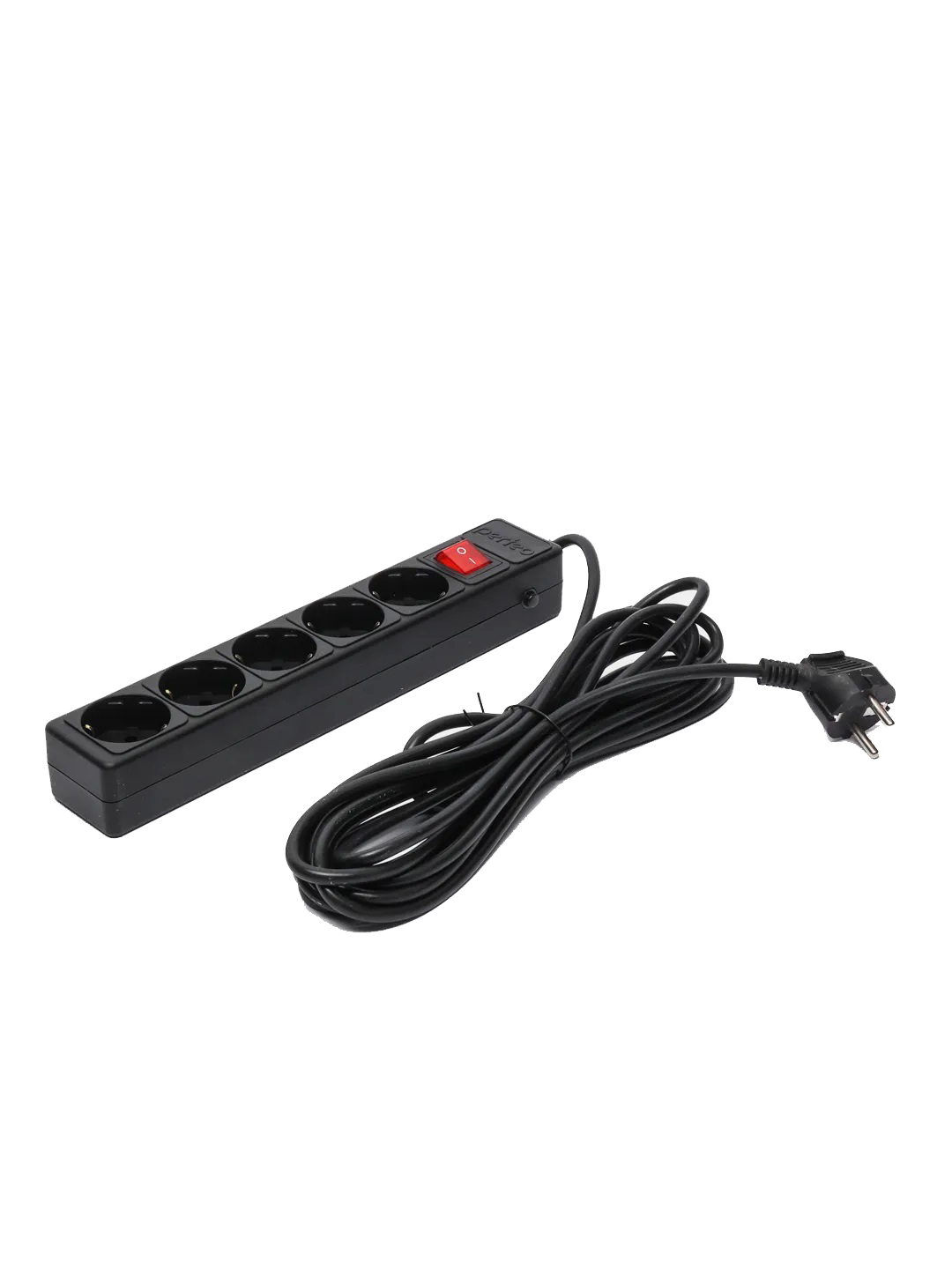 Perfeo | PF_2925| Сетевой фильтр Perfeo 5 POWER / 5m / 5 розеток / черный| превью 2