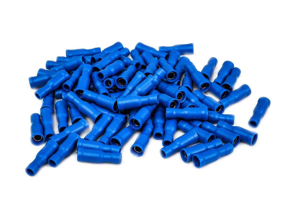 AurA | ATB-0251 | "Мама" центрального замка, синяя, диаметр кабеля: 1,5 - 2,5 mm, уп. 100шт. | превью 2