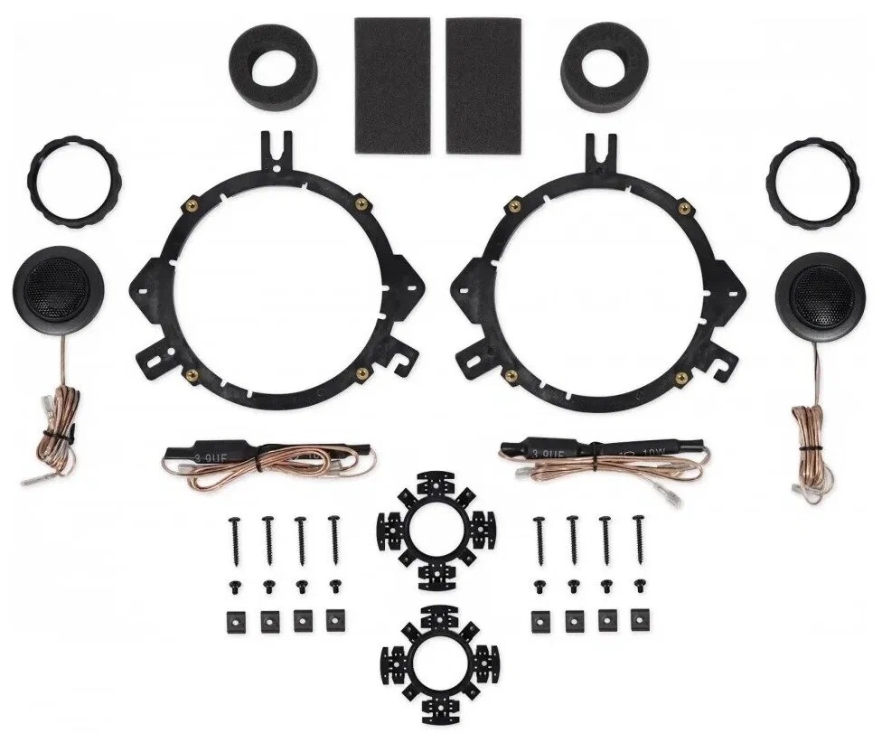 Alpine | S-S65C | 2-х Комп. 16,5 см 240 Вт пик/ 80 Вт ном.,  70 Гц - 22 кГц, S-Series  | 4