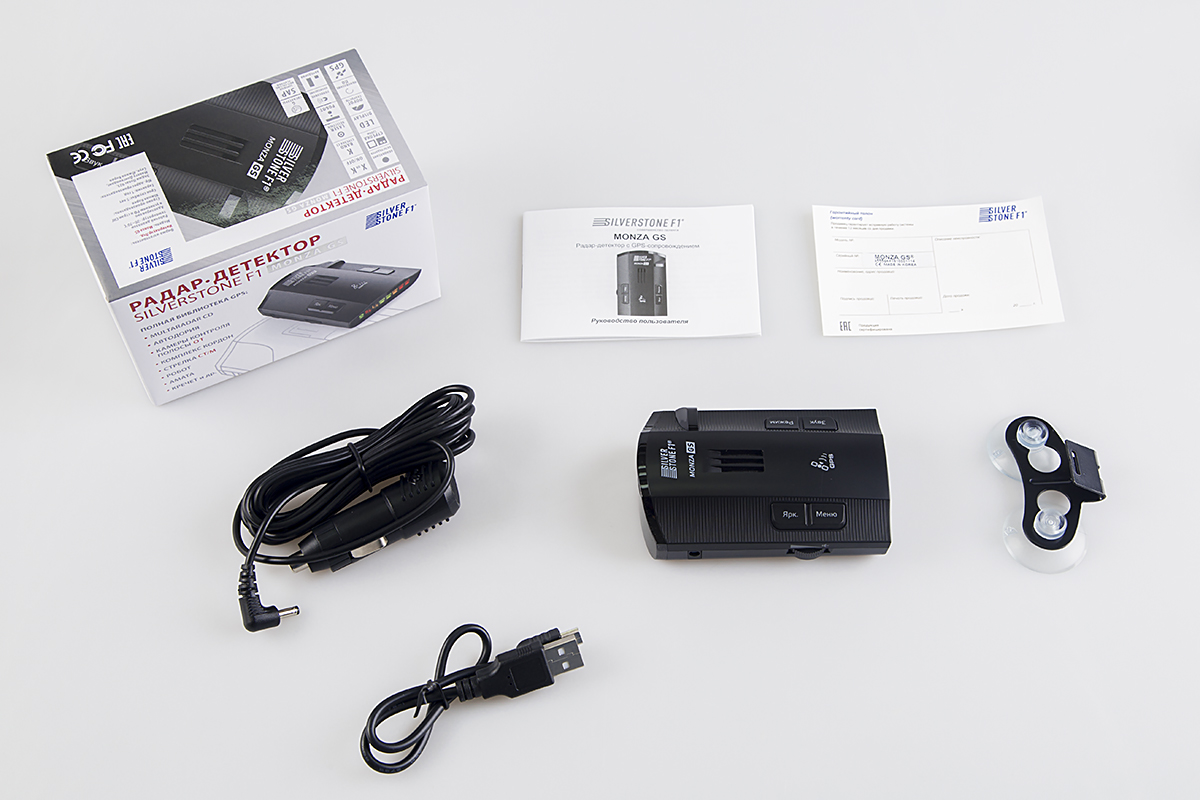 Silverstone F1 | MONZA GS | Радар-детектор, Стрелка/Cordon/Robot/Автодория/Крис/ Арена/GPS | превью 3