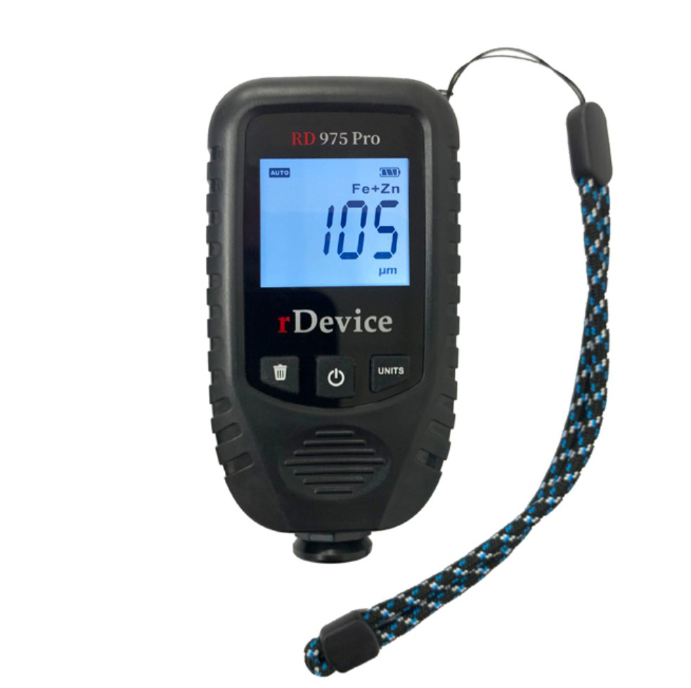 Толщиномер | RDEVICE RD-975 PRO | Цинк, Все металлы мет. шп. | 1