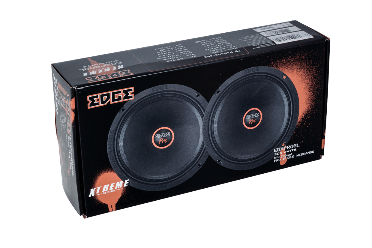 Edge | EDX-PRO8L-E9 | 8" (20cm), ПАРА, 150/300 Вт, 4 Ом | 5