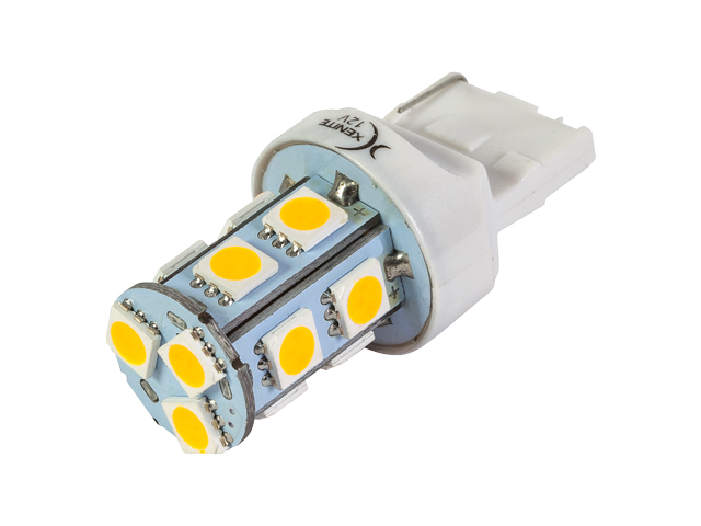 XENITE |  T20 W21W |TS137Y | 13SMD  Желтый, Диодная лампа без цоколя, 50Lm , уп.2шт | превью 2
