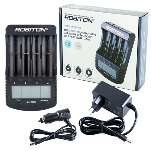 ROBITON | MasterCharger Pro |З.У. с дисплеем,автомат, Ni-Cd,Ni-MH (AA,AAA,A,SC,C ) Li-ion ВСЕ | превью 3