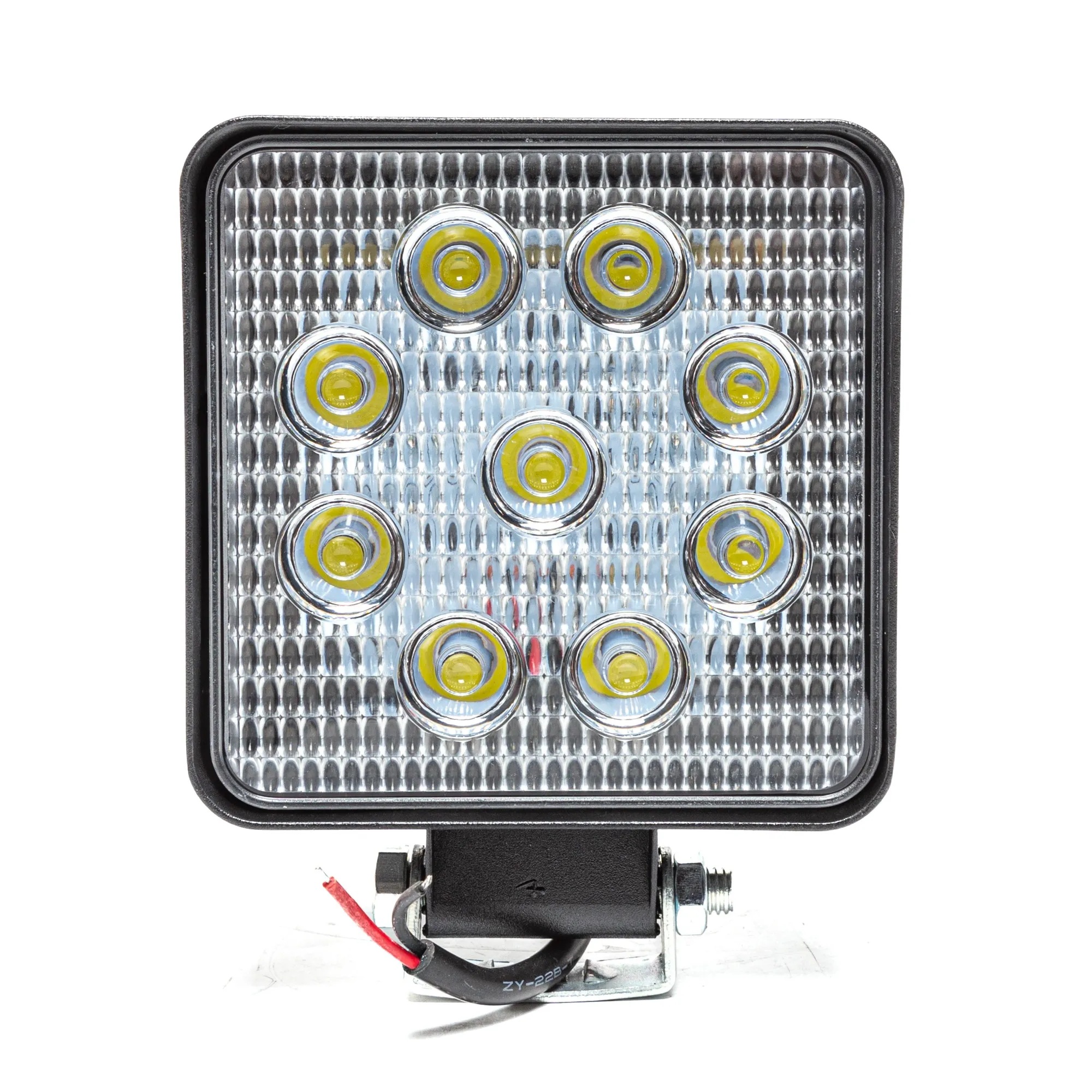 Автоэлектрика| AE27S-9LED-28PC |Фара светодиодная,квадратная,SLIM,110*28*140,,27Вт,10-30V,1шт | превью 1