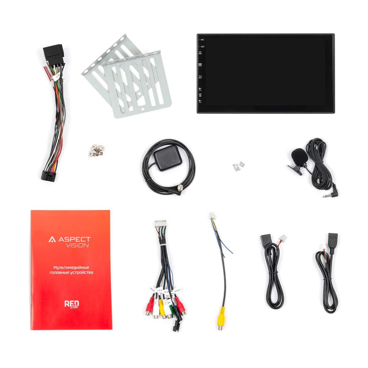 Aspect | AV-R74 | Android 11, QLED дисплей 9 " Wi-Fi, USB, BT,| 5