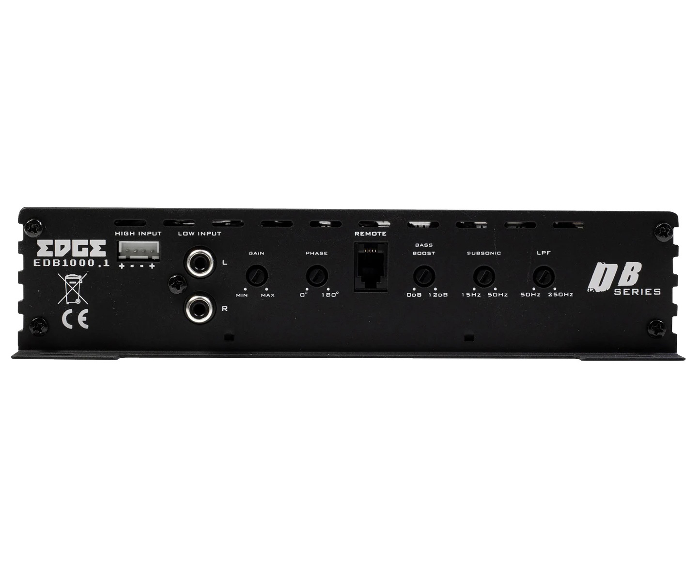 Edge | EDB1000.1-E4 | Класс D, RMS 4 Ом 400 Вт.  RMS 2 Ом 650 Вт. RMS 1 Oм 1000 Вт  | 4