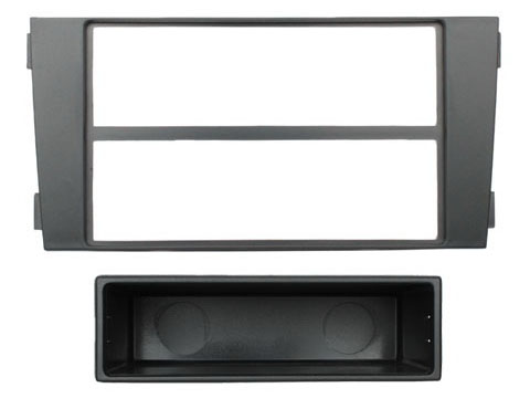 Incar | RAU6-02 | Рамка магнитолы для Audi A-6 02+, Allroad 2/1Din  (широкая) | превью 1