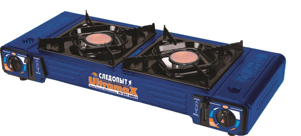 СЛЕДОПЫТ | PF-GST-DM02 | Плита настольная  ДВОЙНАЯ "ULTRAMAX"  с переходником.| превью 1