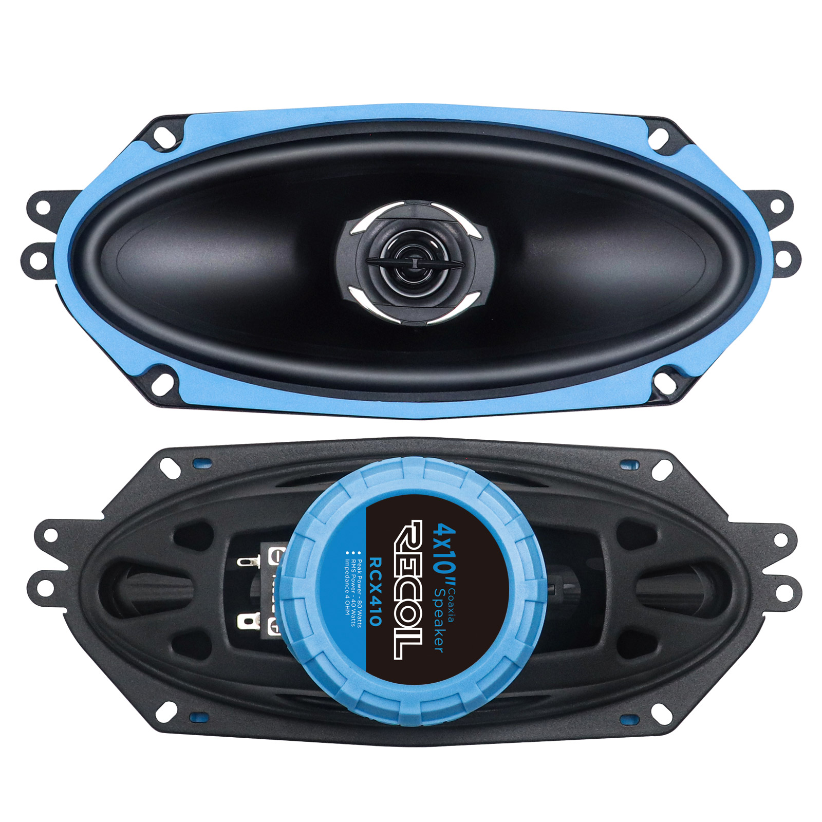 Recoil | RCX410 | 2-х пол. коакс., 4x10" , 3.2 Ом, 110-20000 Гц, RMS/Peak - 40W/80W | 1