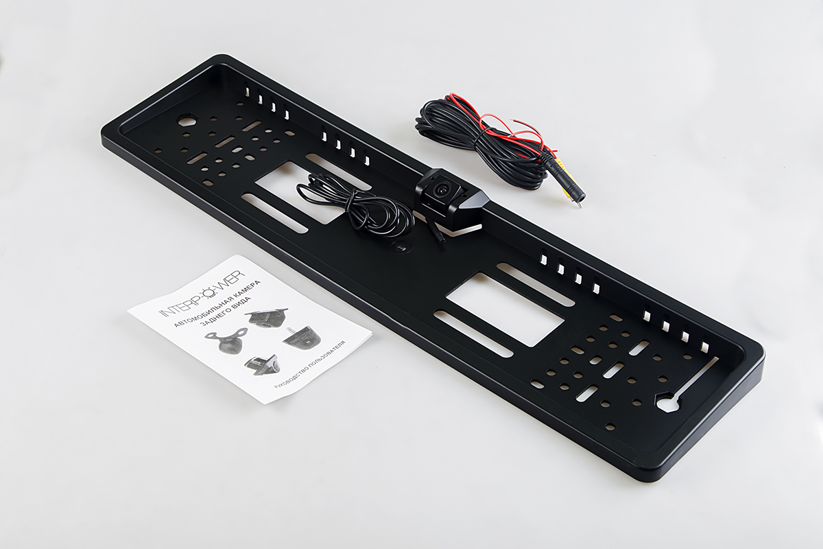 Interpower | IP 616 HD | видеокамера HD в рамке номерного знака 170 гр | 2