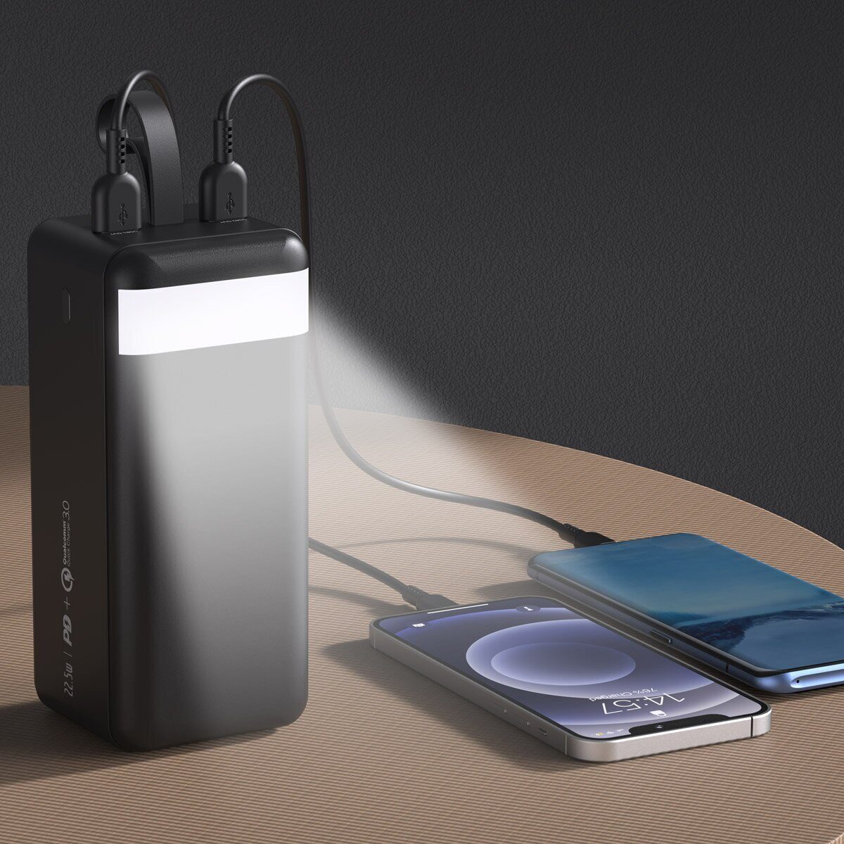 Mivo | EB-600Q | Power Bank 60000 мА⋅ч  для зарядки   телефонов, смартфонов, Индикатор заряда | превью 3