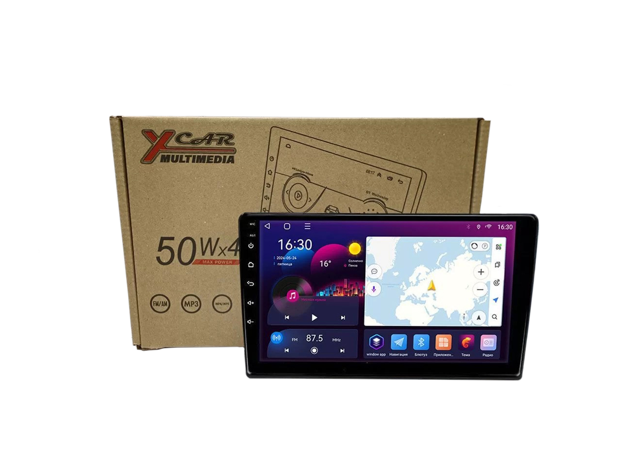 XCar | TS10S 9" 4-64| Android 12,DSP. 4G 8 ядер  дисплей 9 " Wi-Fi, 2DIN, USB, BT,| 5