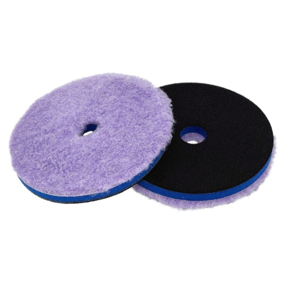 LERATON | WVF130 | Гибридный меховой круг на поролоне LERATON 130мм WVF130 | превью 1