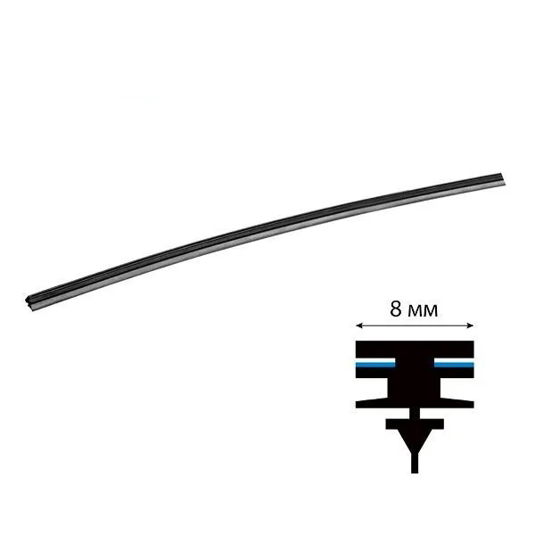 AVANTECH | ARR-17U | Сменная резинка щетки стеклоочистителя серии AERODYNAMIC 425мм (17'') 8мм| 1