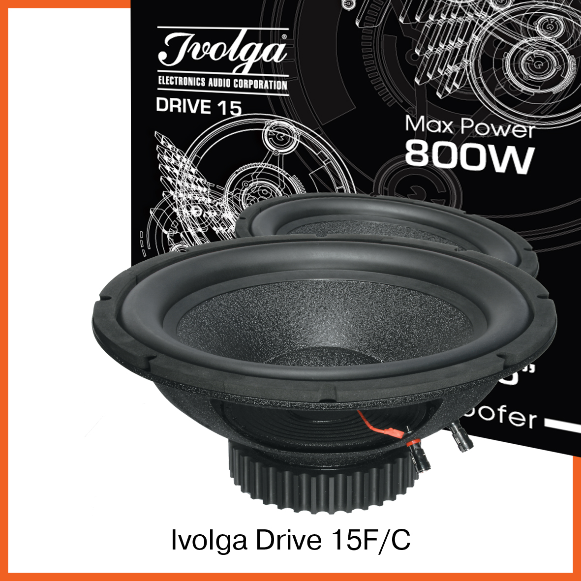 Ivolga Drive-15C 4 Ом, 600 W-MAX
